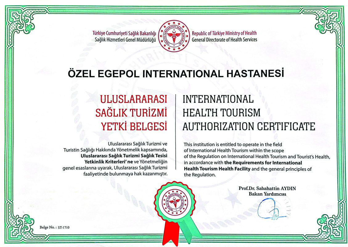 Egepol International Hastanesi Sağlık Turizmi